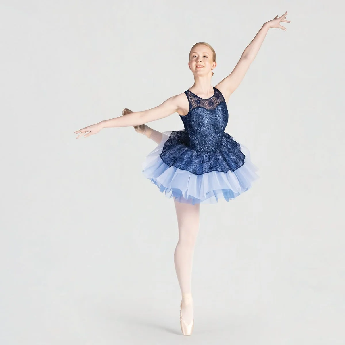 1st Position Lace Bodice with Tonal Tutu