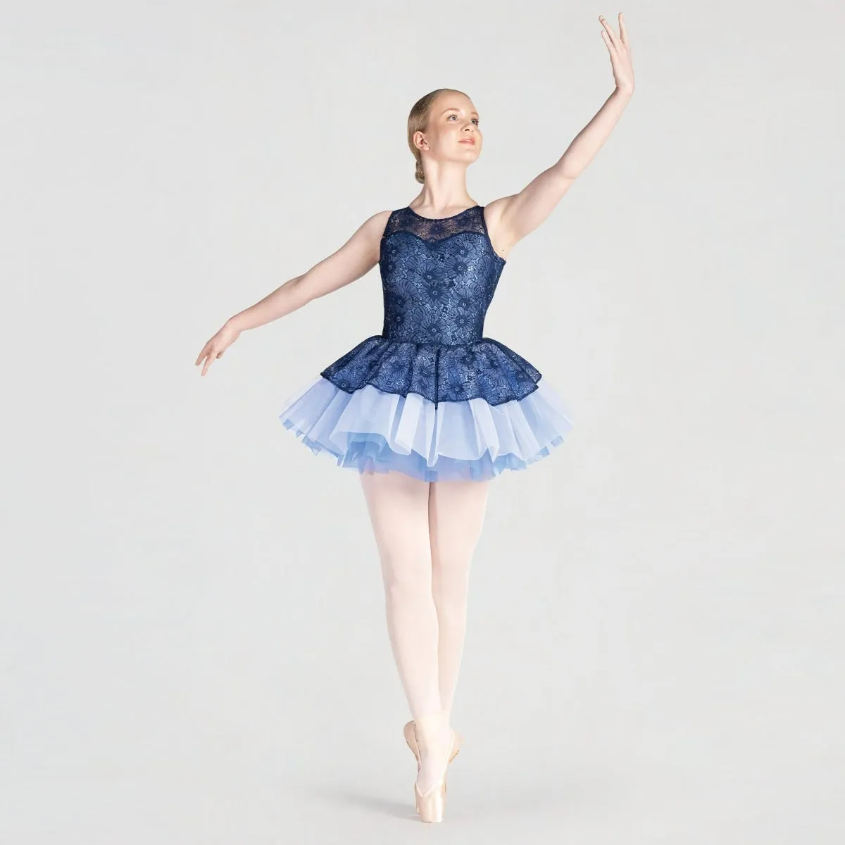 1st Position Lace Bodice with Tonal Tutu