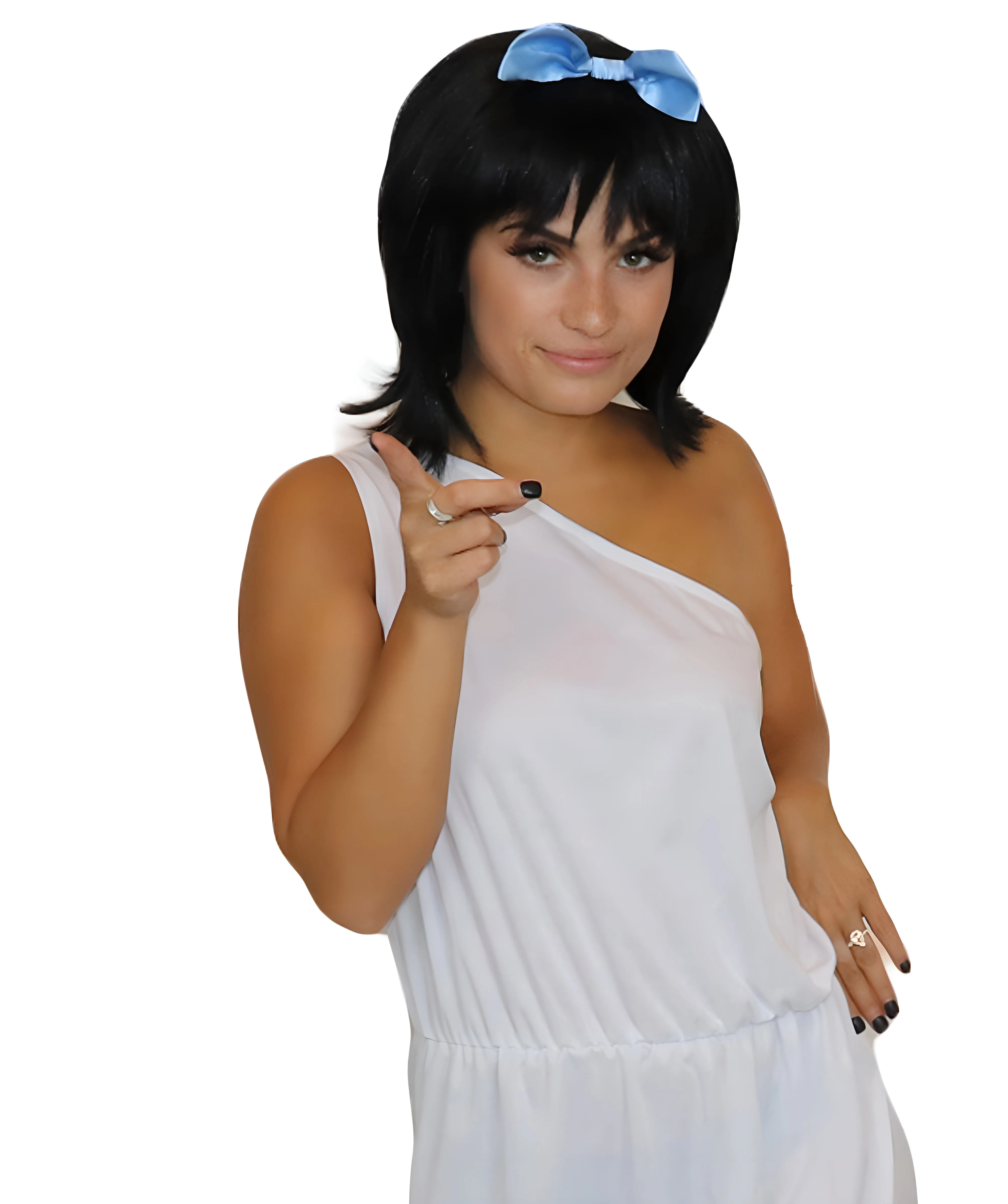 Adult Women's Red Head Costume Costume | White Cosplay Costume