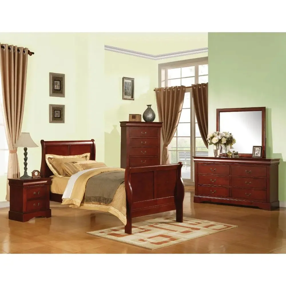 Araceli Full Bed, Cherry
