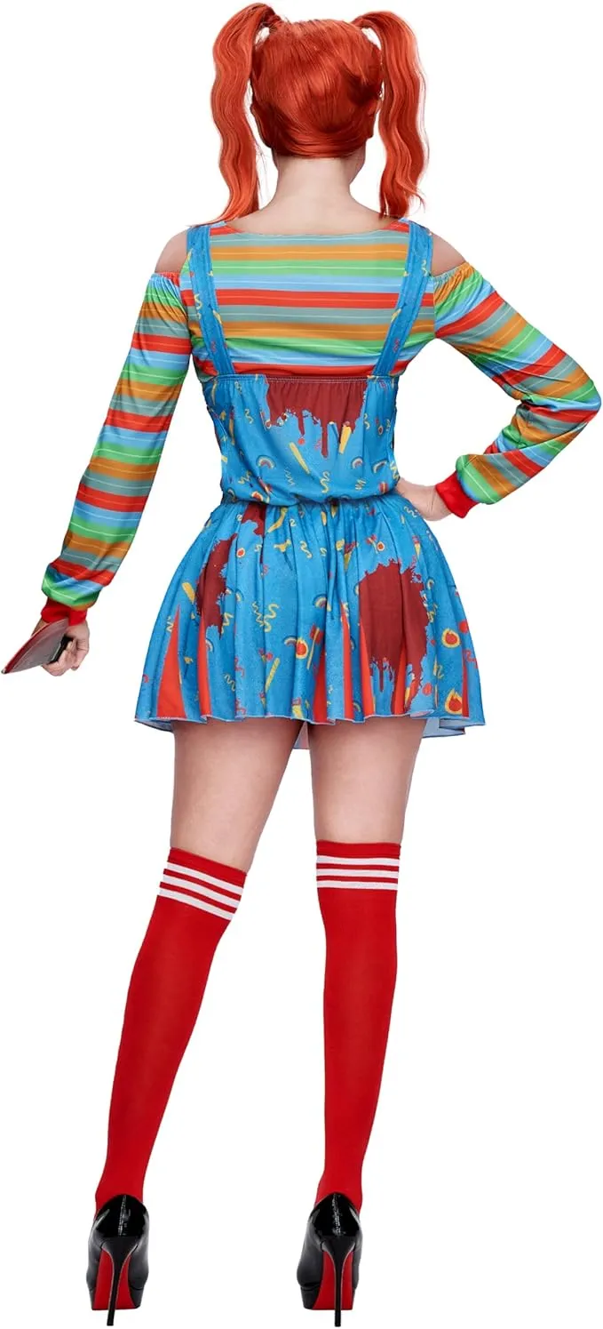 Creepy Doll Costume Women for Halloween Costume Adult