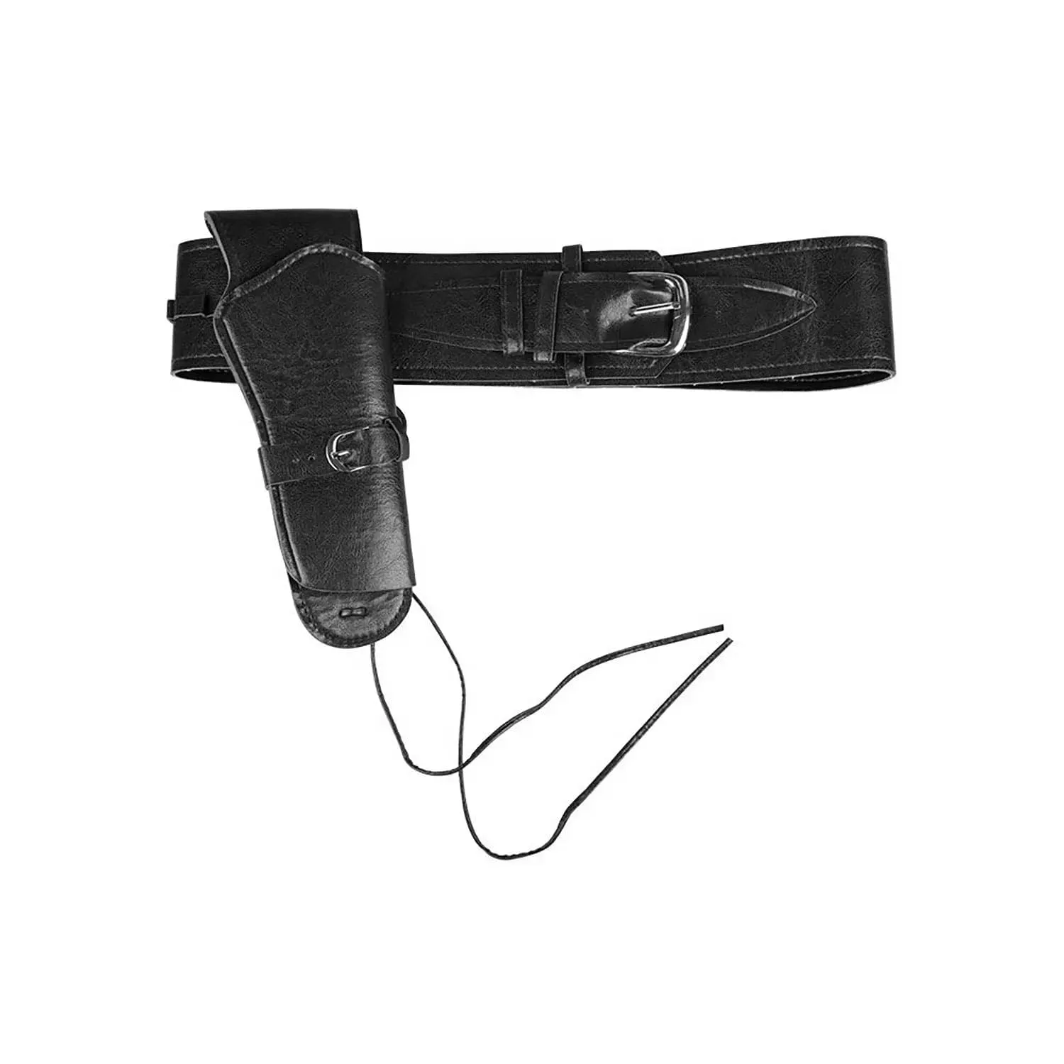 Deluxe Cowboy Holster Gun Holder Belt Brown Wild West