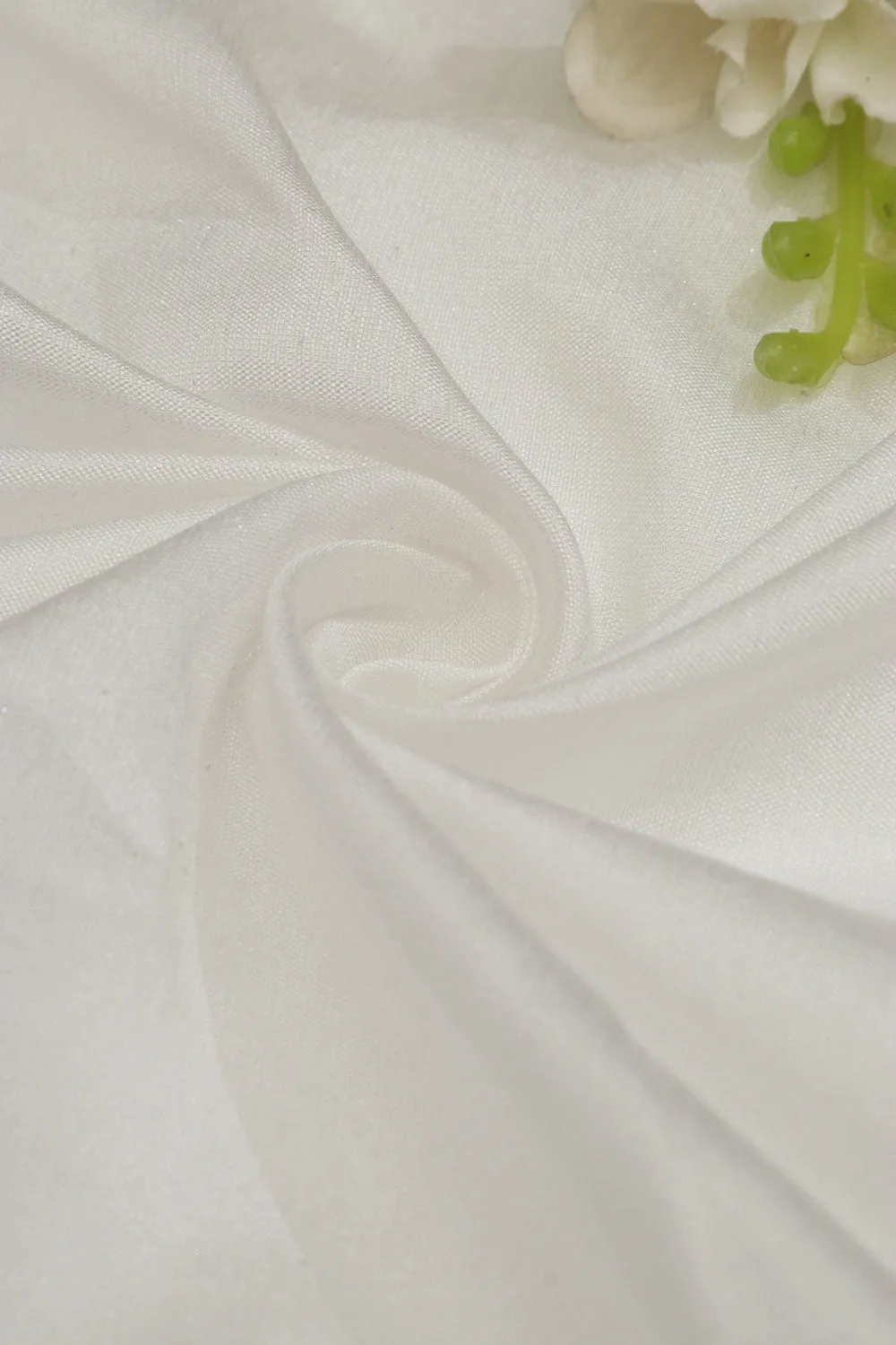 Dyeable Plain Silk Fabric ( 1 Mtr )