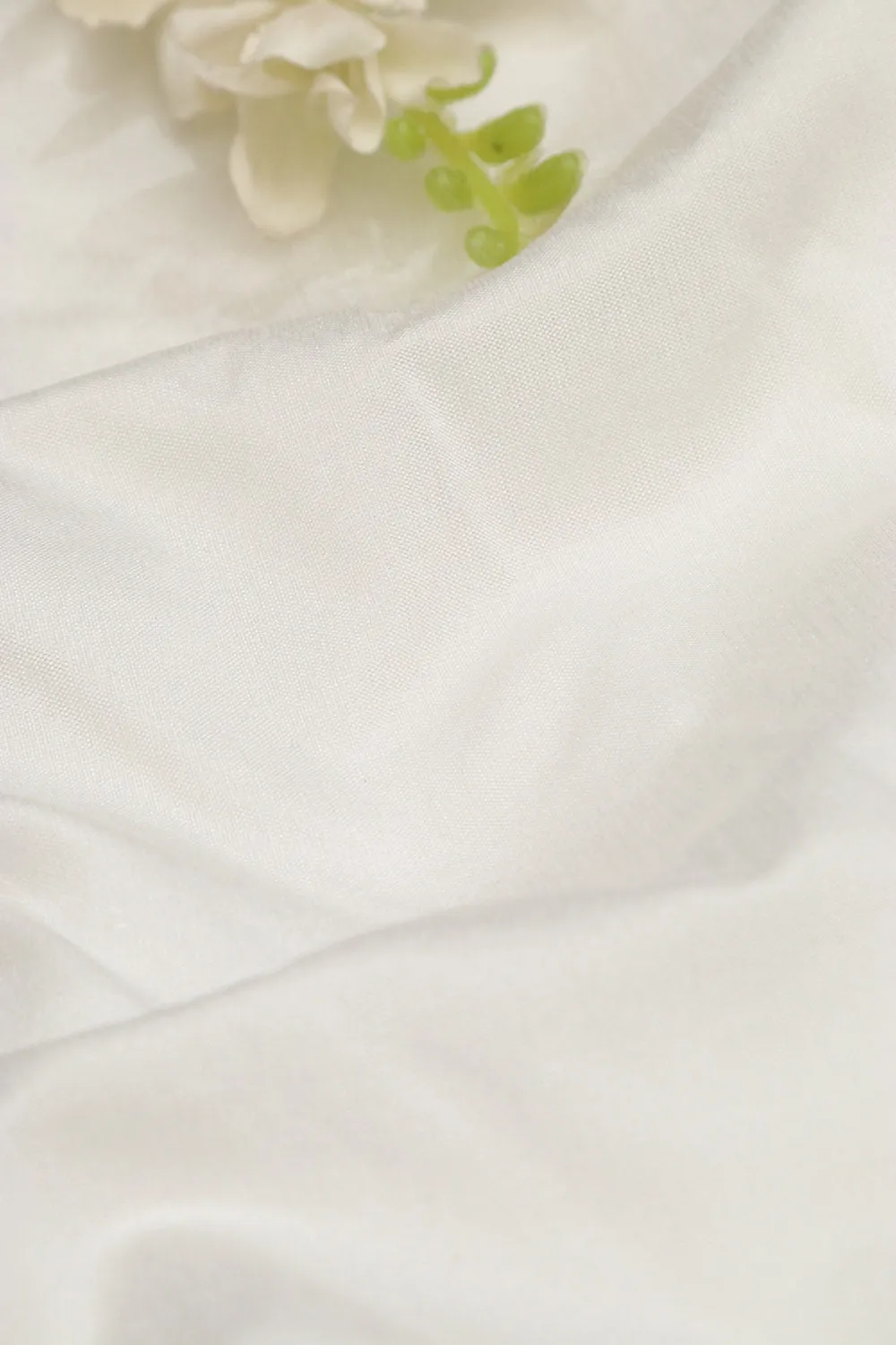 Dyeable Plain Silk Fabric ( 1 Mtr )