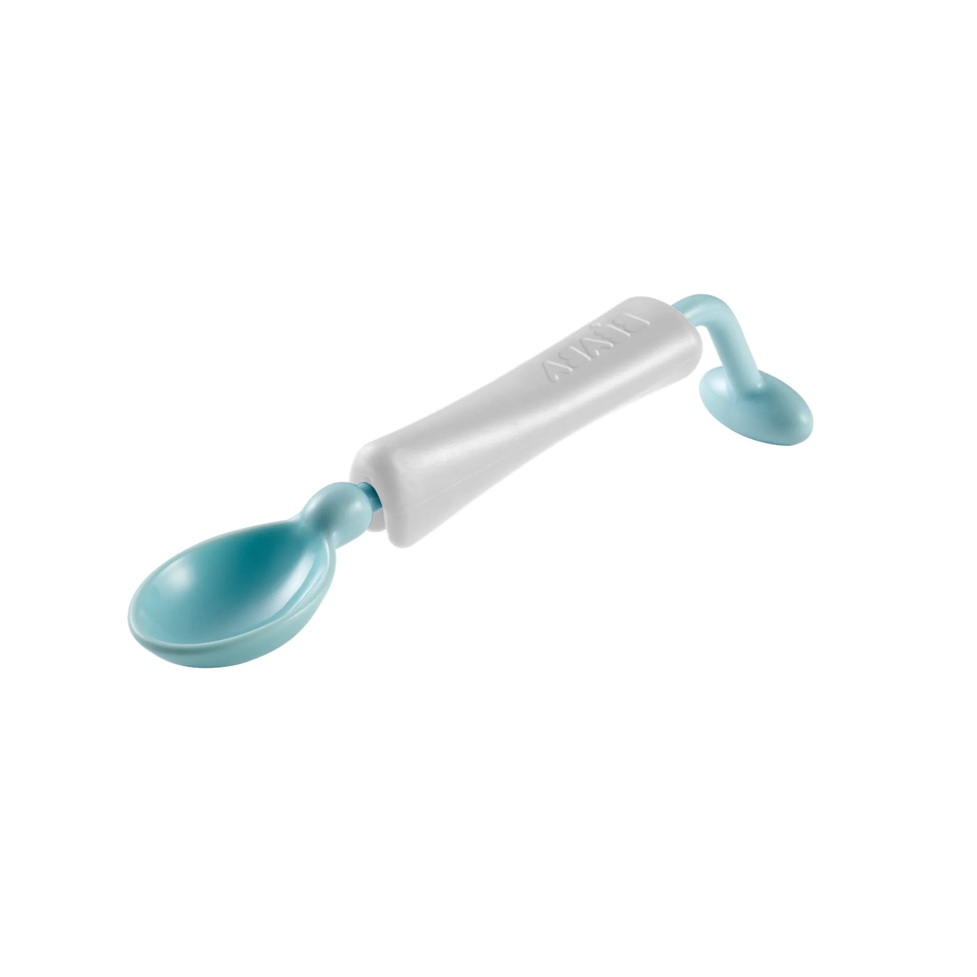 Ergonomic 1st Stage Silicone Spoon - Windy Blue