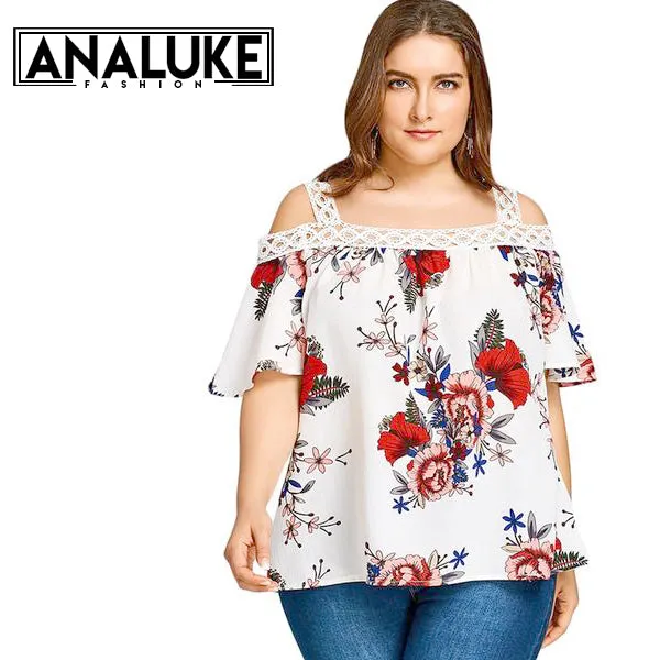 Floral Printed Loose Tops Women Clothes