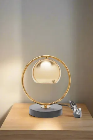 Gold Metal Table Lamp