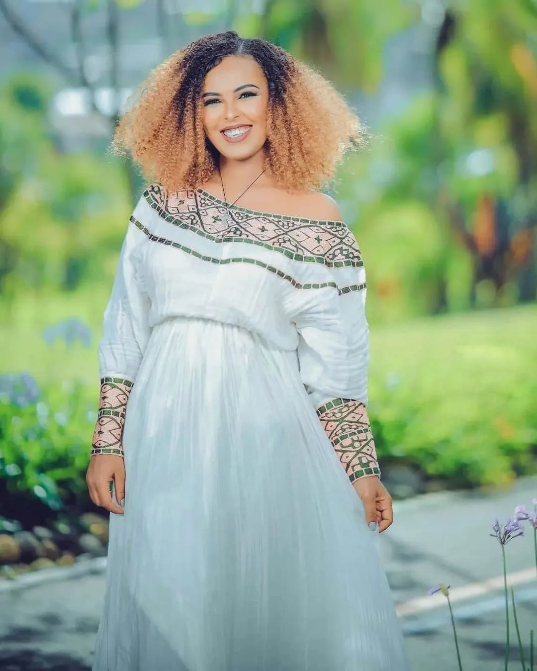 Handwoven Habesha Kemis Beautiful Habesha Dress Ethiopian traditional dress Eritrean Dress