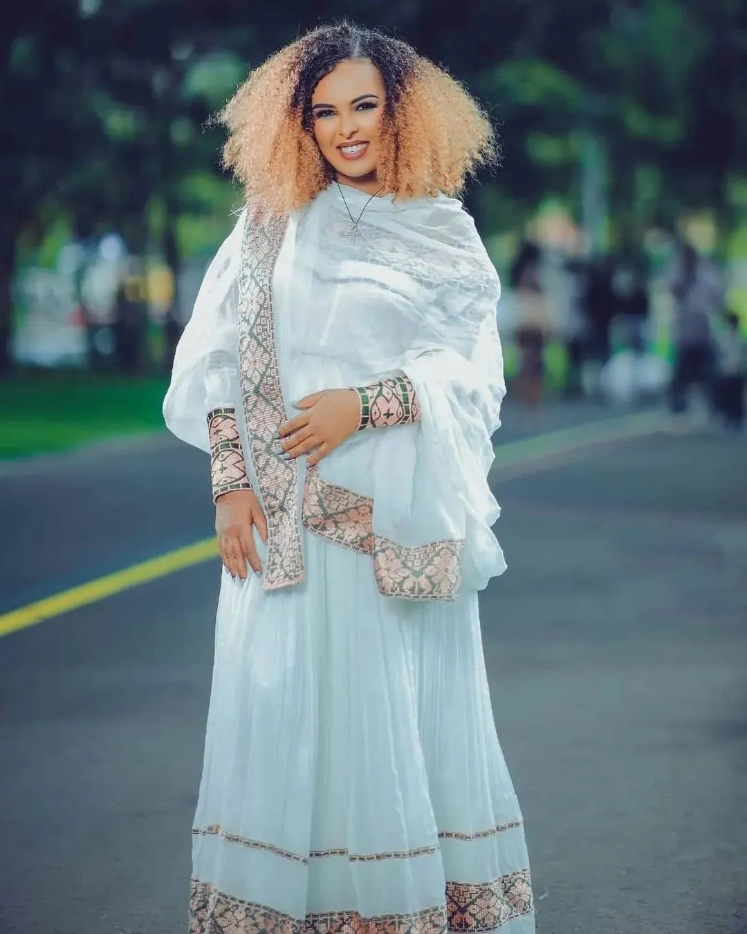 Handwoven Habesha Kemis Beautiful Habesha Dress Ethiopian traditional dress Eritrean Dress