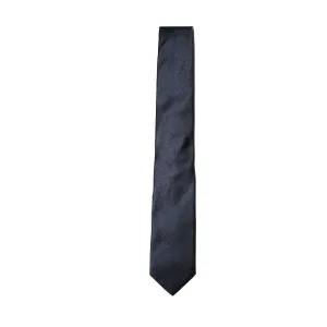 HEMLEY Micro Stripe Silk Tie DARK NAVY
