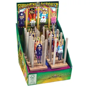 House of Marbles Wooden Acrobats (1pc)