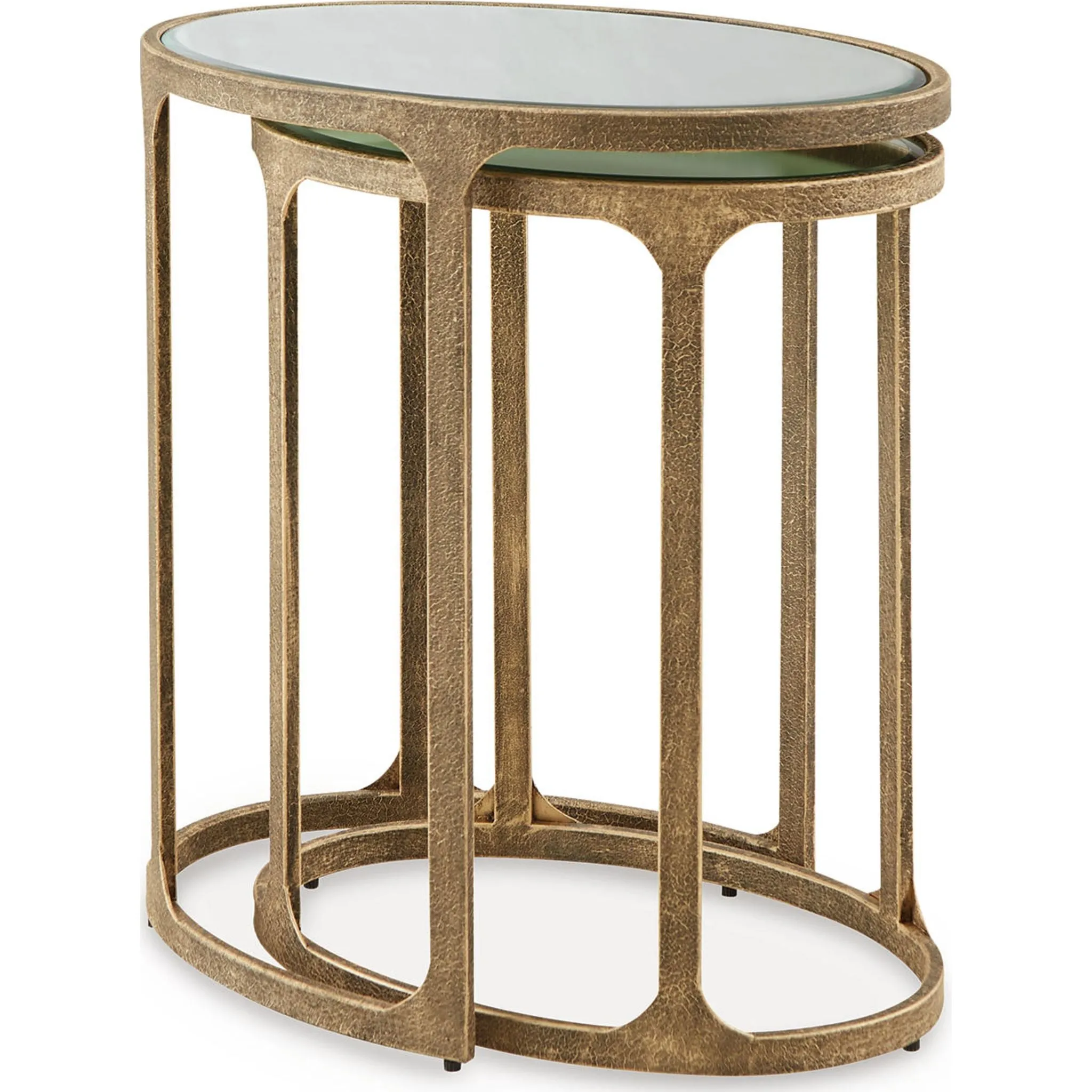 Irmaleigh Accent Table (Set of 2) - Antique Black