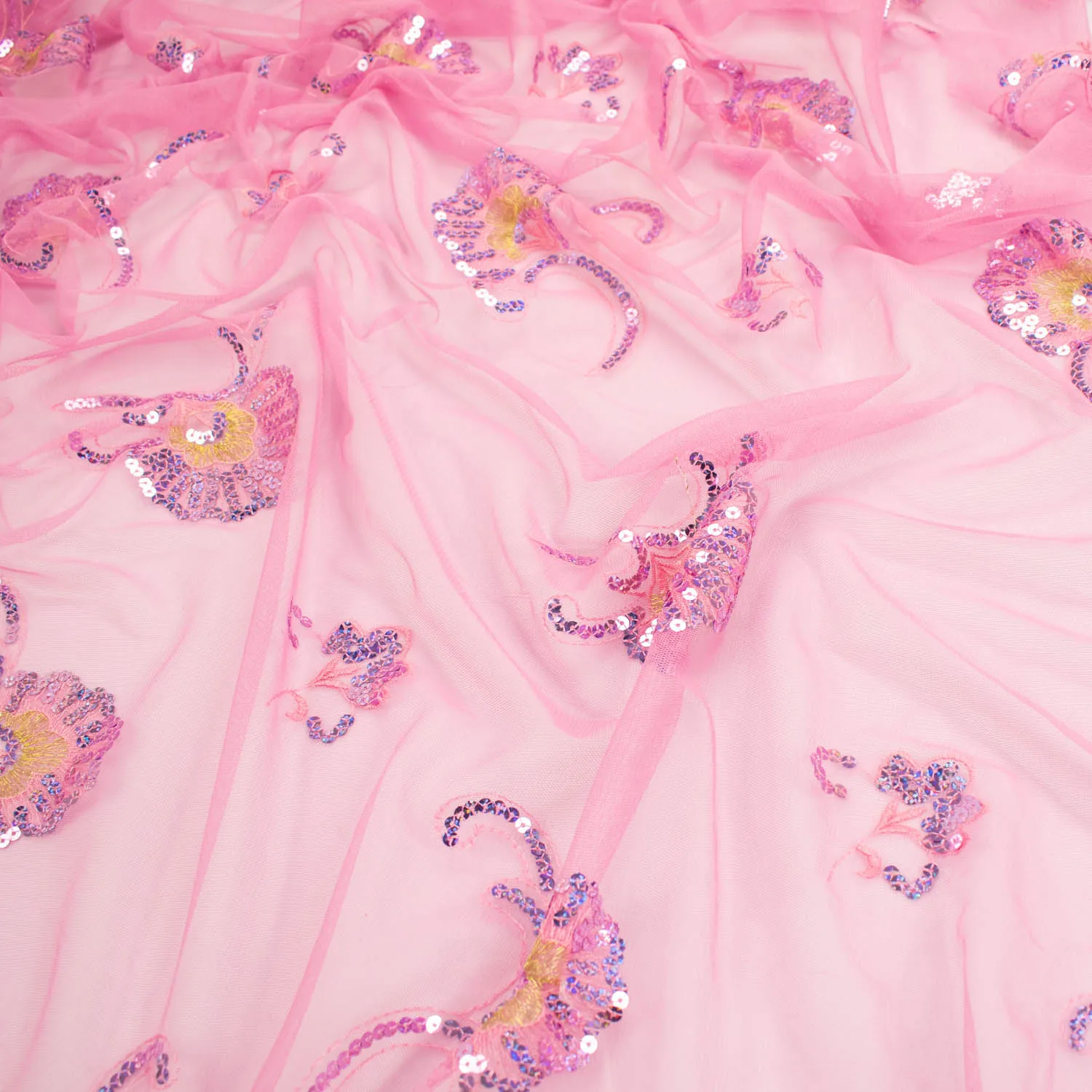 Light Sequin Tulle Lace Design-9