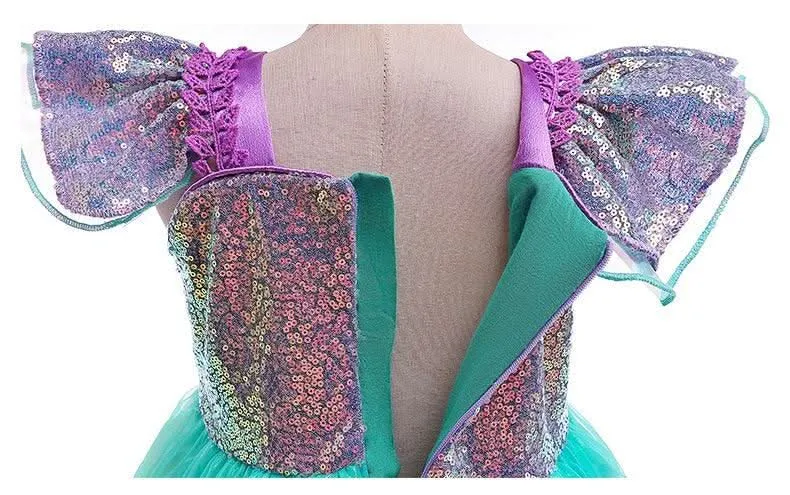 Mermaid Princess Dress Elegant Ocean Princess Dress Carnival Birthday Banquet Stage Performance Costumes