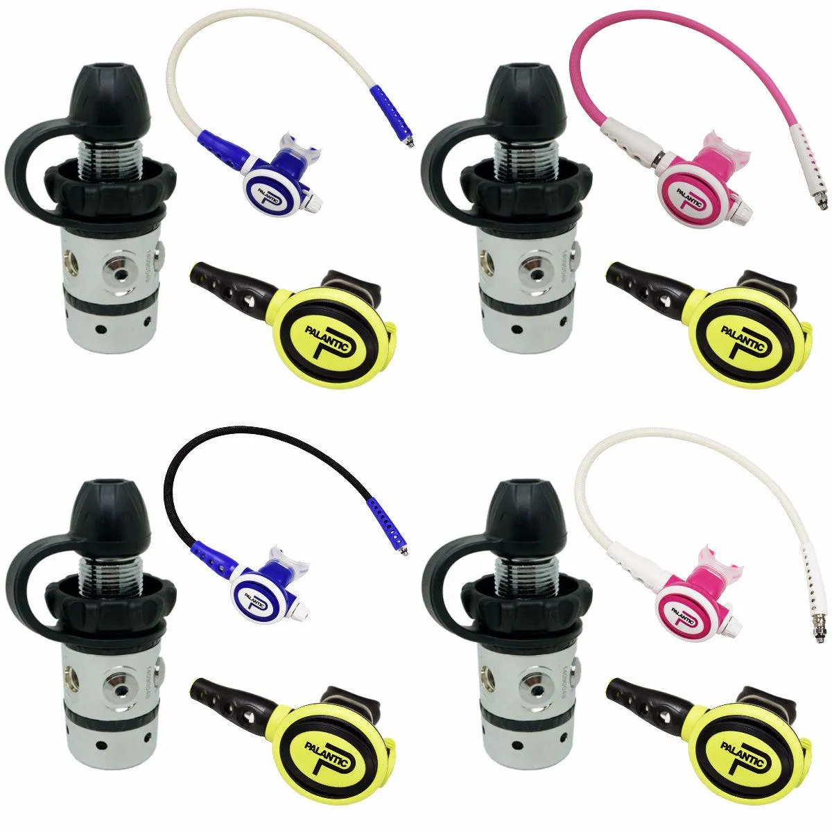 Palantic AS101 DIN/SCAS2061"Travel Lite" Adjustable Regulator & Octopus Combo