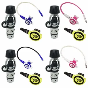 Palantic AS101 YOKE/SCAS2061"Travel Lite" Adjustable Regulator & Octopus Combo