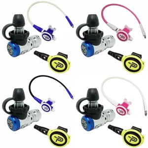 Palantic AS103 DIN/SCAS2061"Travel Lite" Adjustable Regulator & Octopus Combo