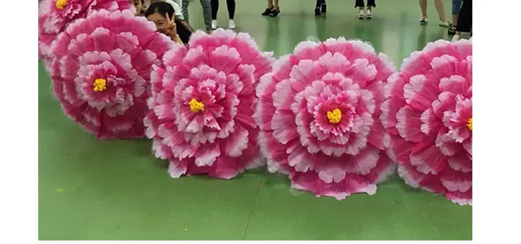 Peony Umbrellas Stage Performance Props