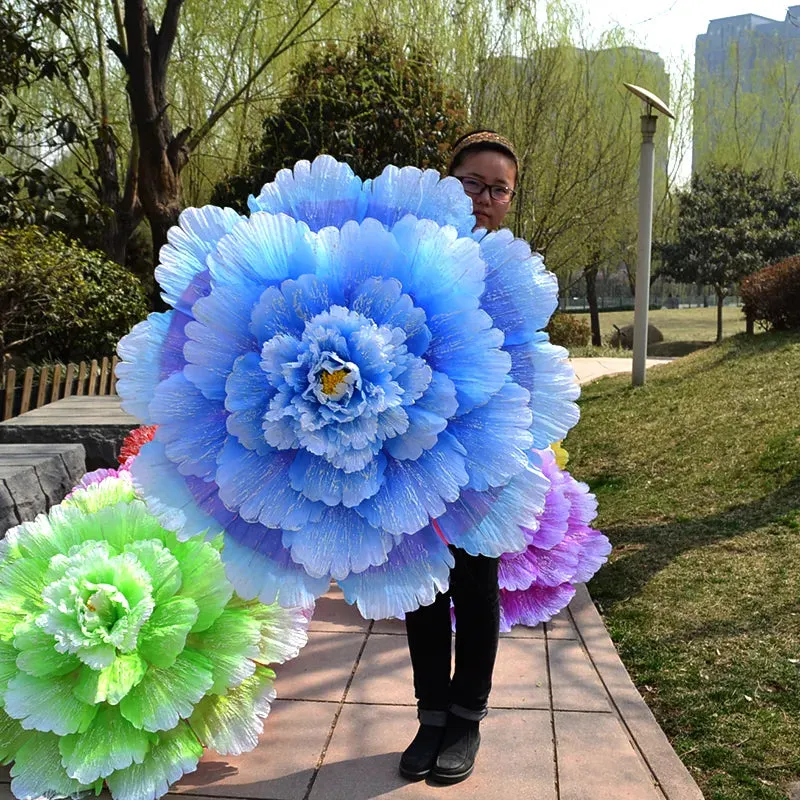 Peony Umbrellas Stage Performance Props
