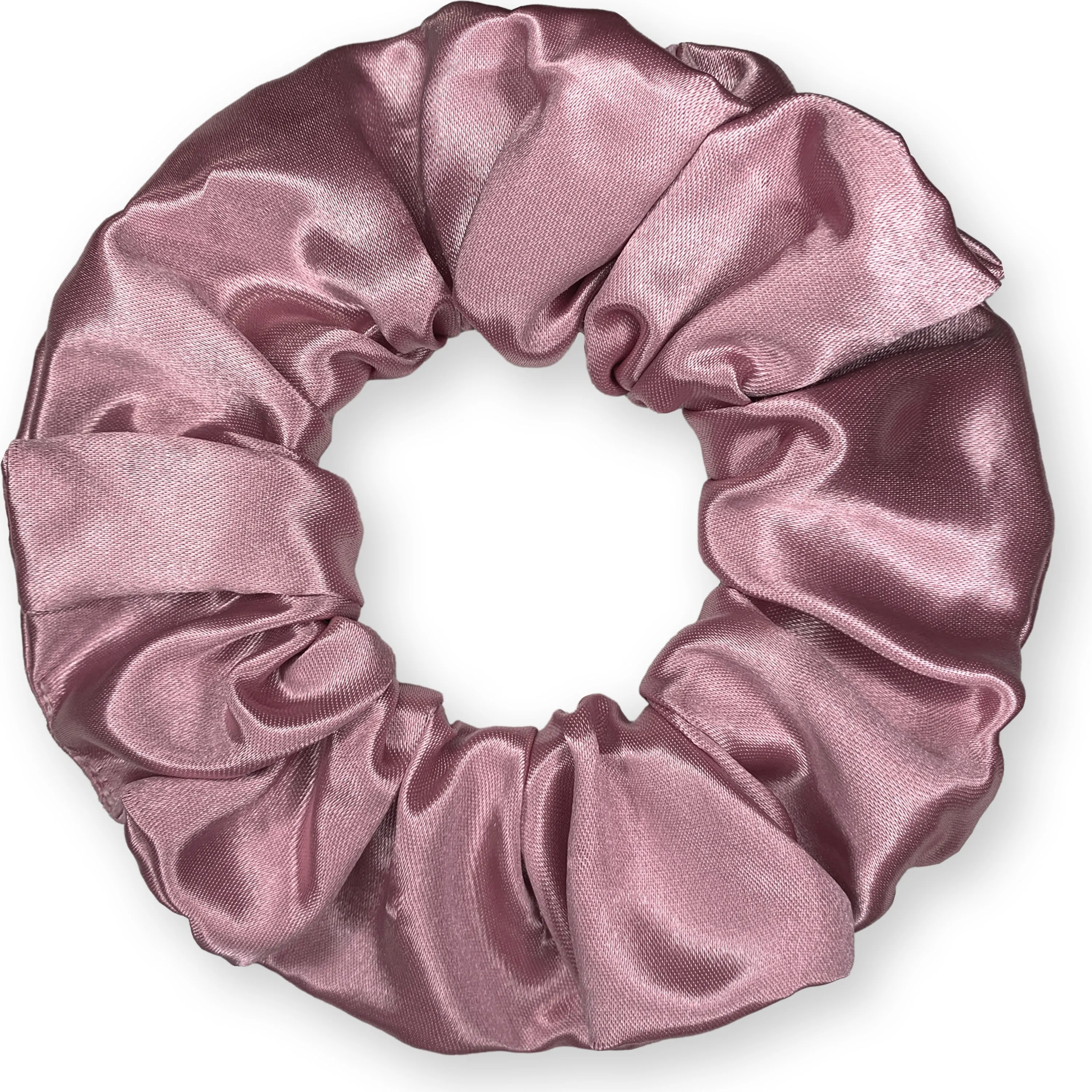 Scrunchies Premium Bridal Satin Available in 3 Sizes Made in the USA Rose Light