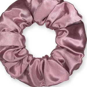 Scrunchies Premium Bridal Satin Available in 3 Sizes Made in the USA Rose Light