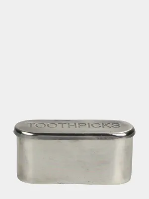 Silver Toothpick Holder