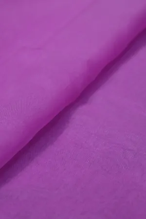 Stunning Pink Organza Silk Fabric for Elegant Attire (1 tr)