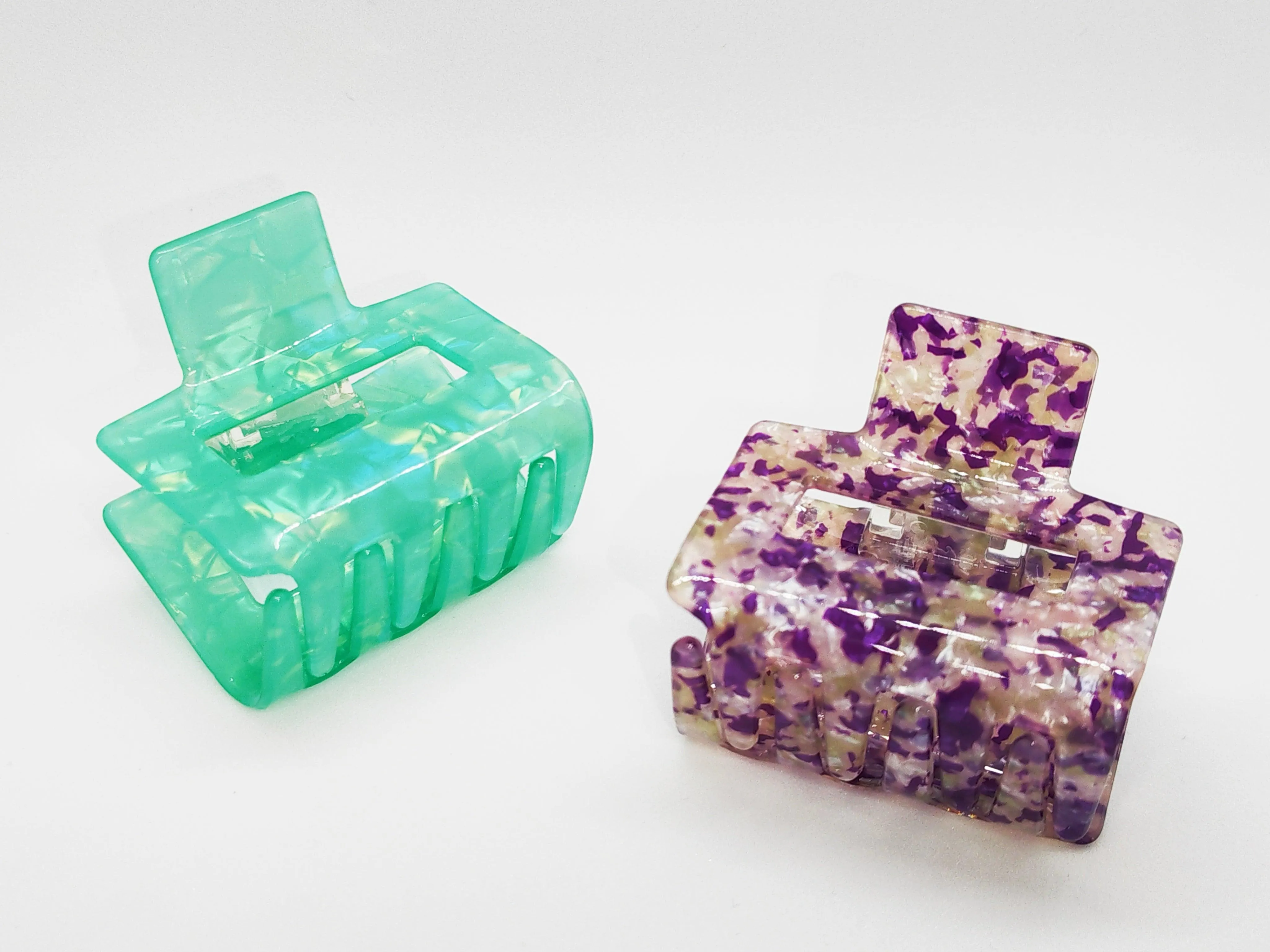 Stylish Mini Square Hair Claw Clip