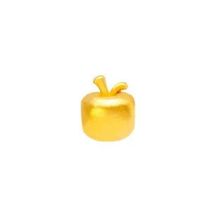 TAKA Jewellery 999 Pure Gold Mini Apple Charm