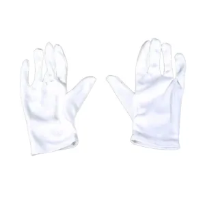 White Cotton Gloves - Pair (Dozen)