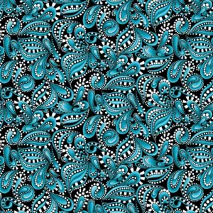 Xanadu - Paisley Rhythm Teal