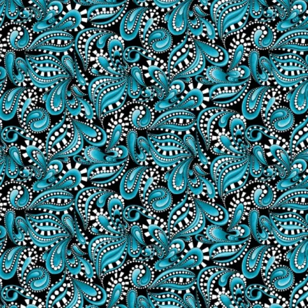 Xanadu - Paisley Rhythm Teal